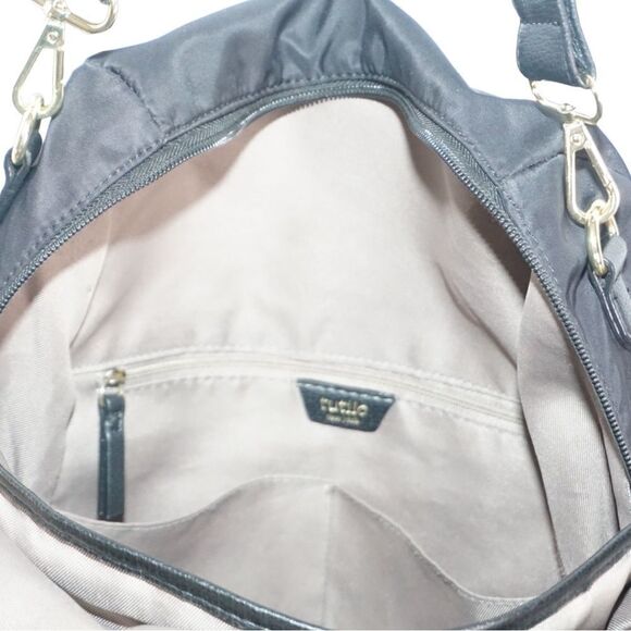 Tutuilo New York Black BookBag with Gold hardware - Picture 9 of 10